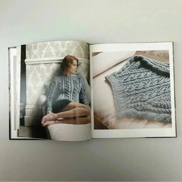 Glamour Knits Erika Knight 15 Sensuous Knitting Patterns Hardcover Book - Picture 11 of 16